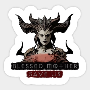 Lilith from Diablo Sticker